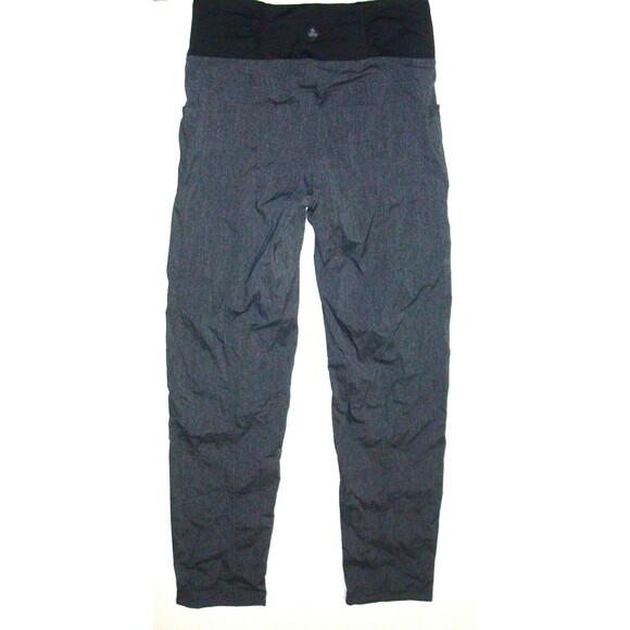 New NWT Womens Prana Pants M Summit Dark Gray Pockets Organic Cinch Hem Hike Cha - Picture 5 of 8
